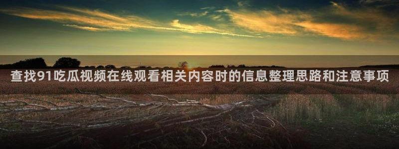 91吃瓜网络事件大全